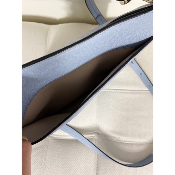 Kate Spade Blue Margaux Leather Large Crossbody - Picture 12 of 16